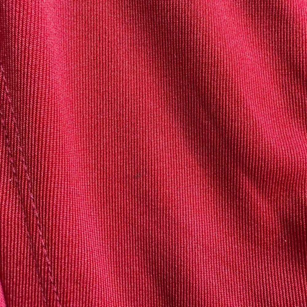 Express Red Ruched Bodycon Dress - Picture 8 of 8